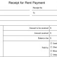 cash receipt template excel receipt for rent payment