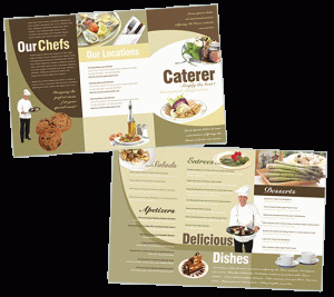 catering menu template menucateringpro