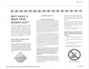 cell phone policy workplace sample pdf drug free workplace back