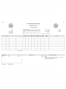 certificate templates for word student report card nyc department of education d