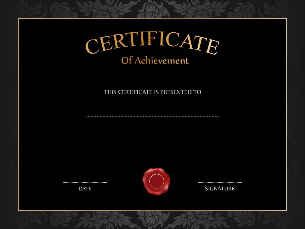 certificate templates free download