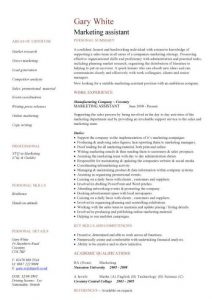 certified medical assistant resume pic marketing assistant cv template