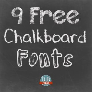chalkboard fonts free djbfonts freechalkboardfonts