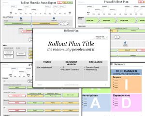 change management plans templates rollout plan