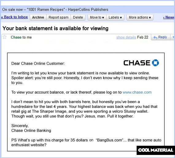 chase bank statements