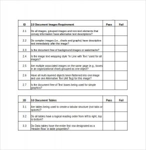 checklist template word sample word checklist template