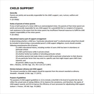 child support agreement template child support agreement to download
