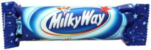 choc bar wrappers milky way uk wrapper small