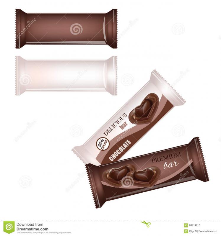 chocolate bar wrapper