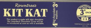 chocolate bars wrapper kitkat banner