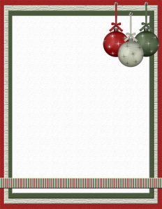 christmas templates free christmas stationery template papers download