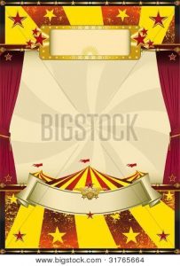 circus poster template
