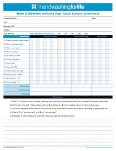 cleaners checklist templates fs markmonitor ltr