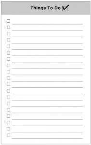 cleaning list template to do list form things to do list sample bjqpfr