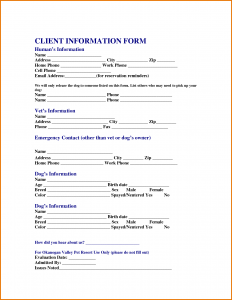 client information sheet client information sheet