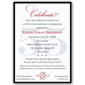 cocktail party invitations c z