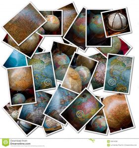 collage template photoshop geography collage photo old world globes