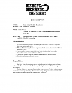 college application resume examples front desk receptionist job description