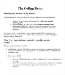 college essay format template college graduate essay sample