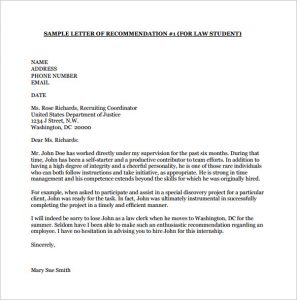 college letter of recommendation template free download college recommendation letter from employer pdf