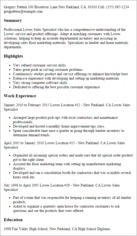 college resume formats