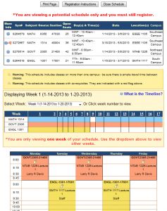 college schedule planner classplannerscreenshot lg