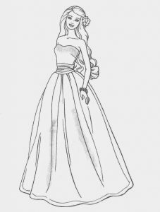 coloring pages of barbie black and white simple barbie photo free barbie wedding coloring pages cooloring