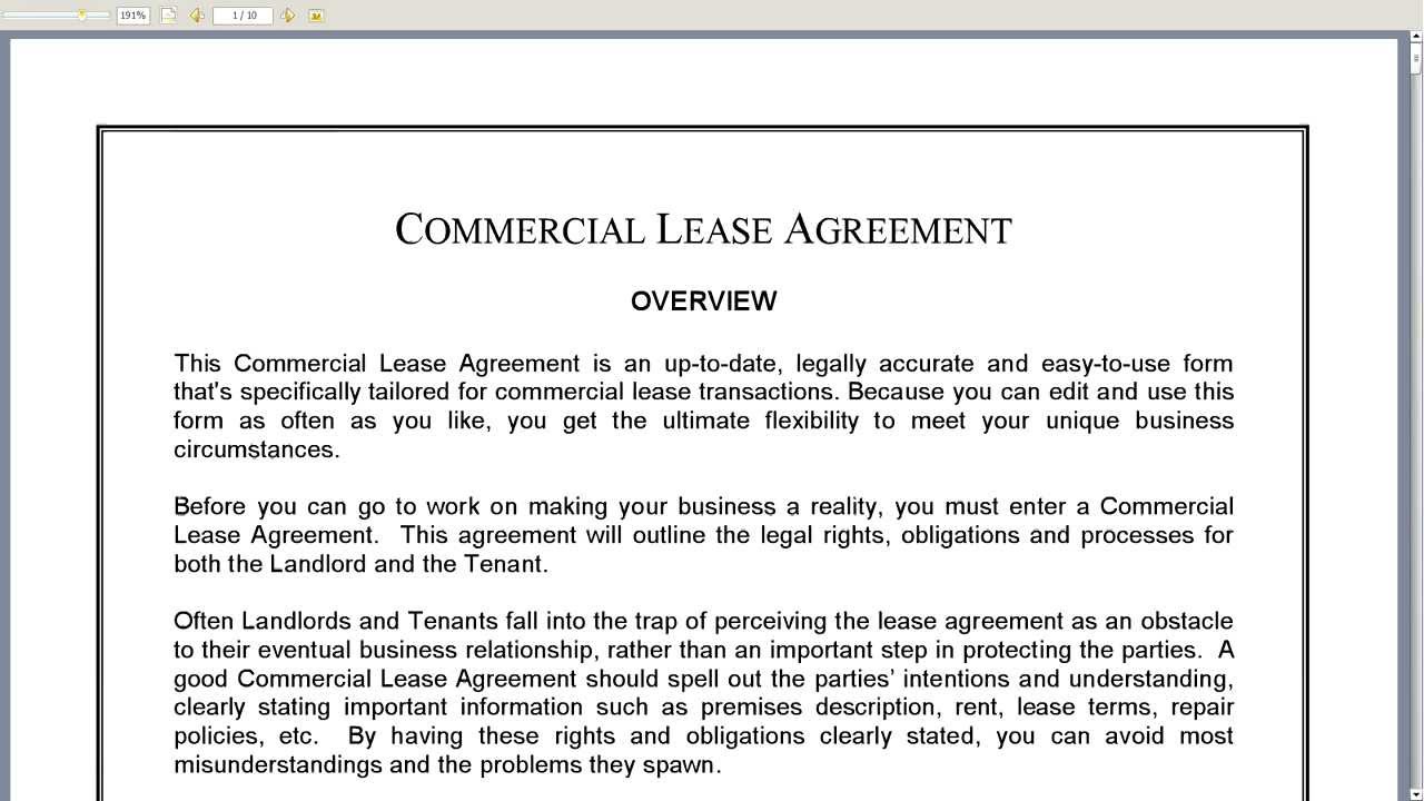 commercial lease termination letter