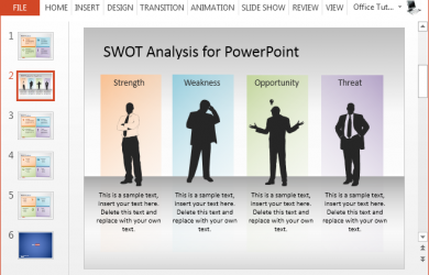 competitor analysis templates free swot analysis presentation template