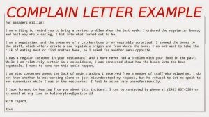 complaint letter formats contoh surat komplain dalam bahasa inggris dan artinya