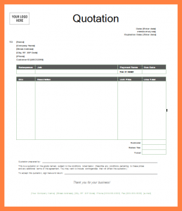 complaints letter samples quote template word quote template word quotation template