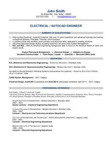 computer engineer resumes chief electrical engineer resume