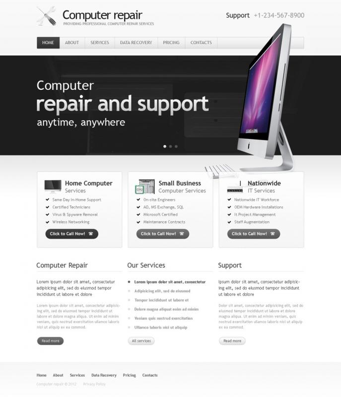 computer repair website