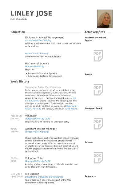 computer science resume example