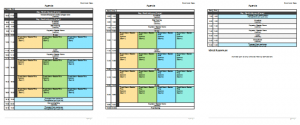 conference agenda template meeting planner template x