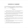 confidentiality agreement sample admin confidentiality agreement template