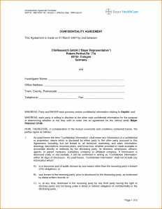 confidentiality agreement sample sample confidentiality agreement sample confidentiality agreement template
