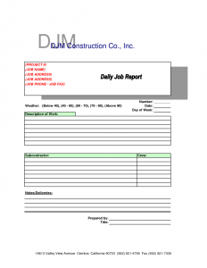 construction daily report business templates construction daily report template sample x
