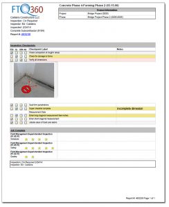 construction daily report template checklistreport