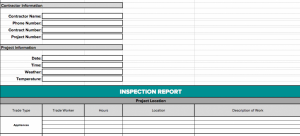 construction schedule template excel inspectionreporttemplate blog x
