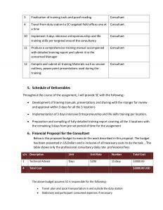 consultant proposal template consultants technical financial proposal