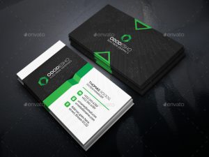 cool business card green cool business card psd download
