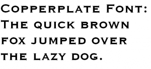 cool fonts download ms copperplate sample