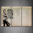 cool wall art piece wall art painting cool girl looks arrogant print on canvas the picture people