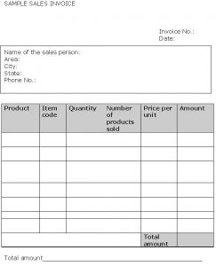 copy of bill of sale sales template