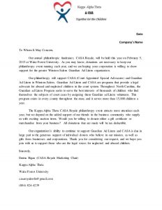 corporate sponsorship letter corporate sponsorship request letter