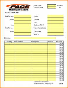 cost estimate template excel quote template