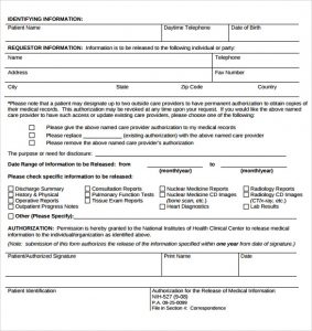 counseling treatment plan template standard medical record request form