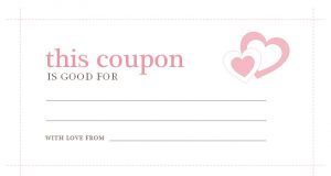 coupon template word valentines day coupons