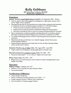 cover letter for substitute teacher sample teaching resume examples of excellent teacher resumes
